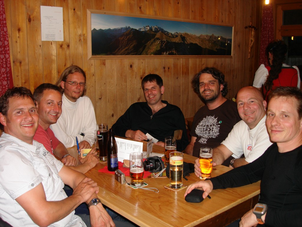 Auf der Lindauer Hütte (1744m)